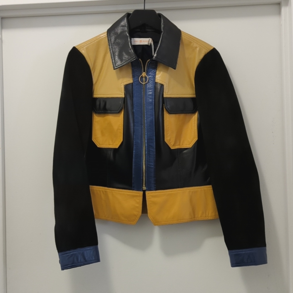 NWT Tory Burch Real Leather Jacket